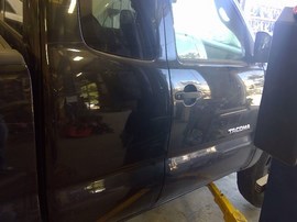 2008 TOYOTA TACOMA, BLACK, EXTND CAB, 2.7, AT, 2WD,  Z25071
